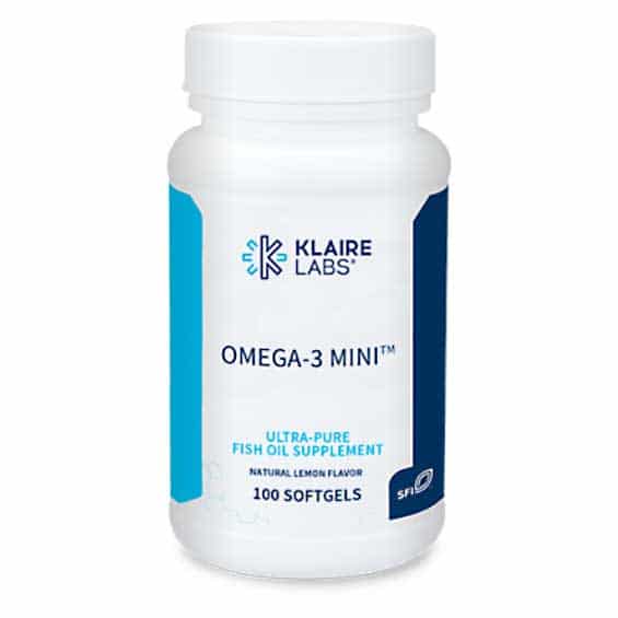 Omega 3 Mini Pure Life Pharmacy Klaire Labs Supplements Alabama