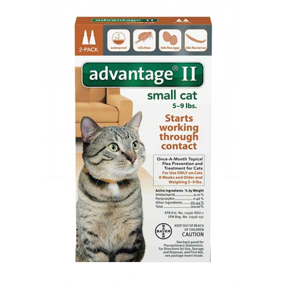 advantage-ii-cat-flea-and-tick-treatment-pure-life-pharmacy-veterinary-medications-foley-alabama