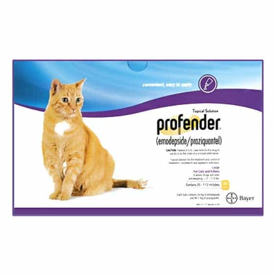 Profender Dewormer for Cats Pure Life Pharmacy Veterinary Medication