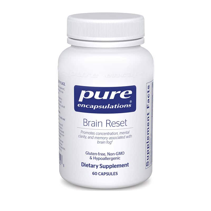 Bottle of Brain Reset from Pure Encapsulations
