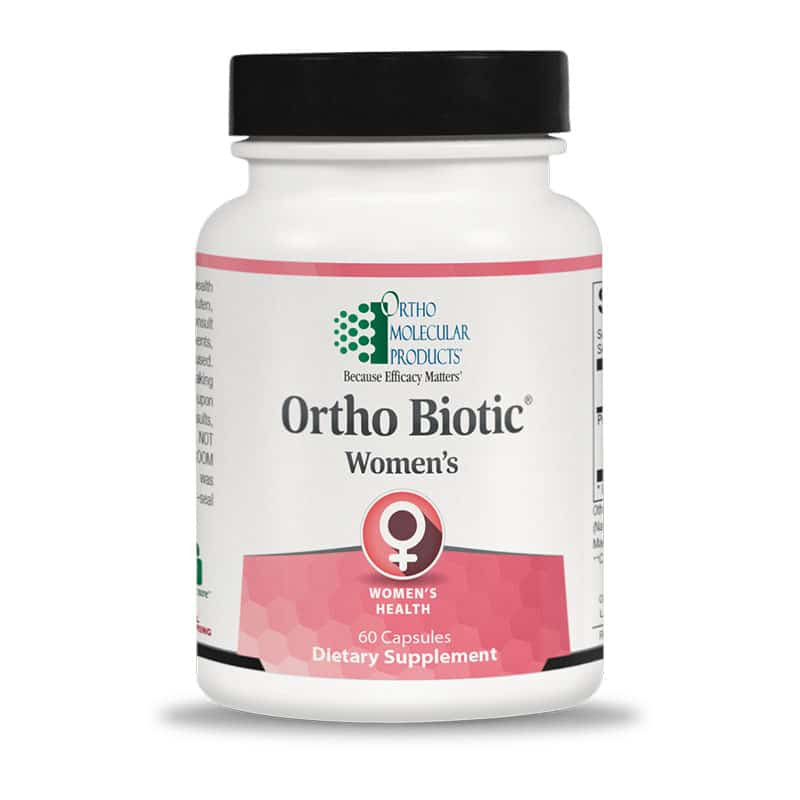 bottle of Ortho Biotic Women's from Orthomolecular Products