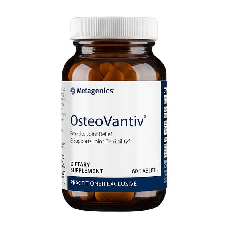 bottle of OsteoVantiv from Metagenics