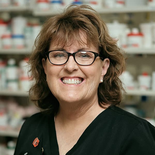 portrait of jeannine weeks, pharmacist at Pure Life Pharmacy