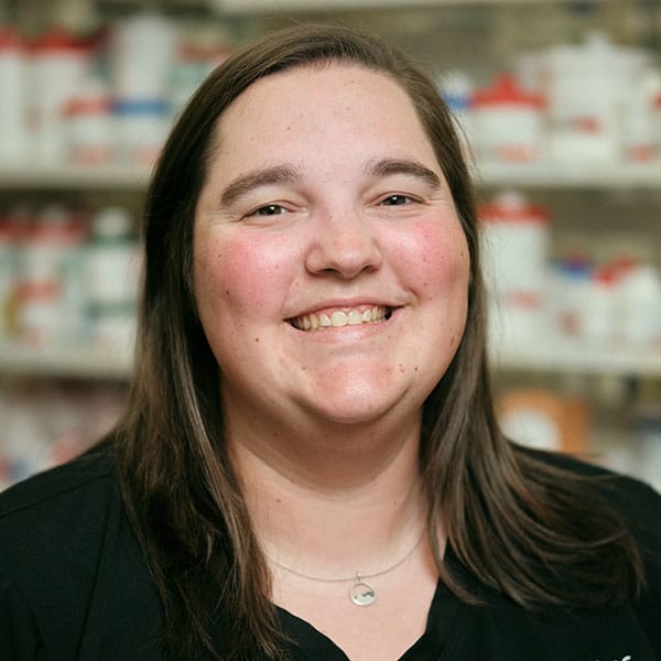 portrait of sarah rogers, pharmacy technician at Pure Life Pharmacy