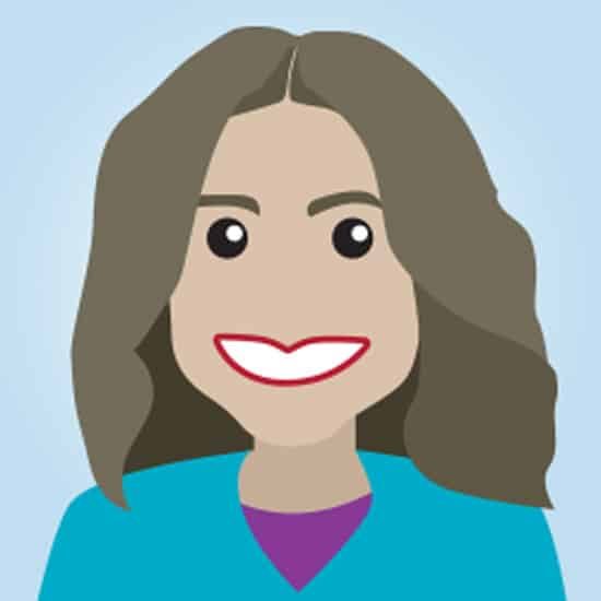 cartoon representation of ashlee rodriguez, pharmacy technician at pure life pharmacy