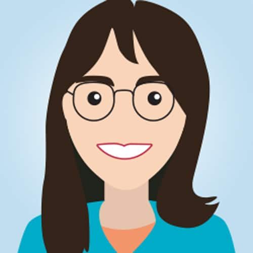 cartoon representation of hayley boykin, pharmacy technician at pure life pharmacy